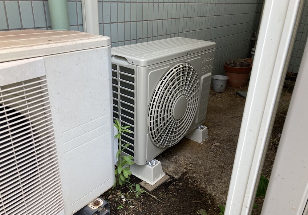 室外機交換後
