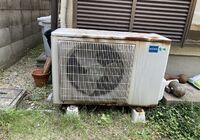 室外機取り替え前