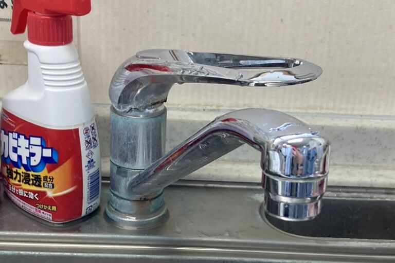 水栓施工前