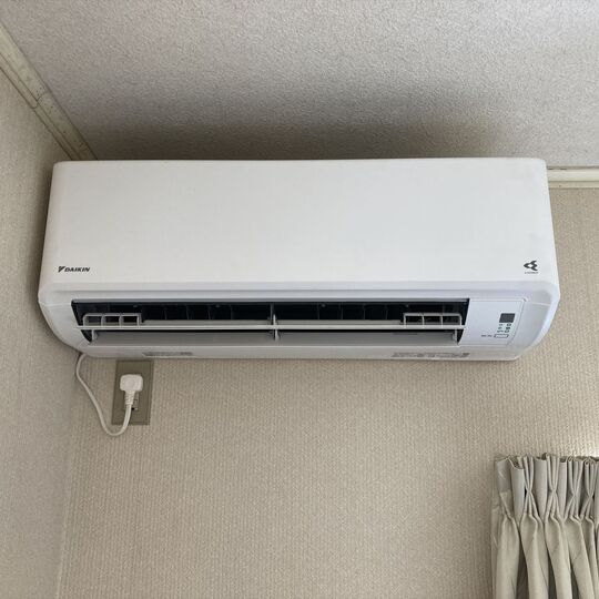 室内機施工後