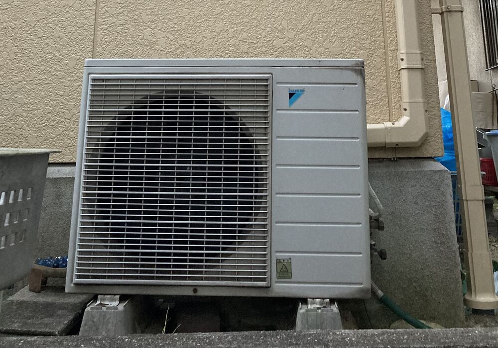 室外機施工前