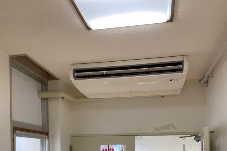 室内機施工後