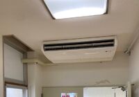 室内機施工後
