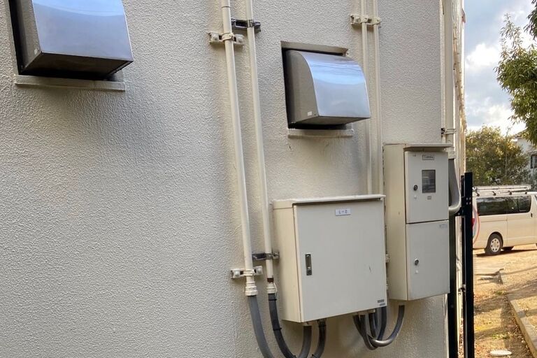 電源工事前