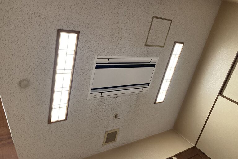 ダウンライト照明増設前