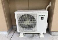室外機施工後