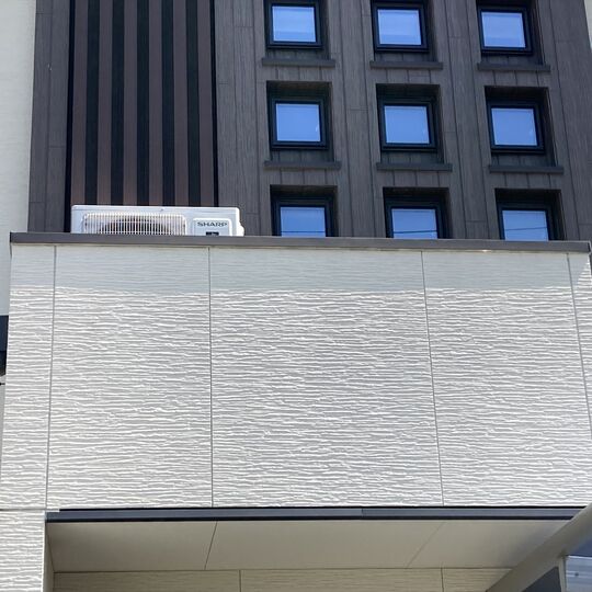室外機施工後