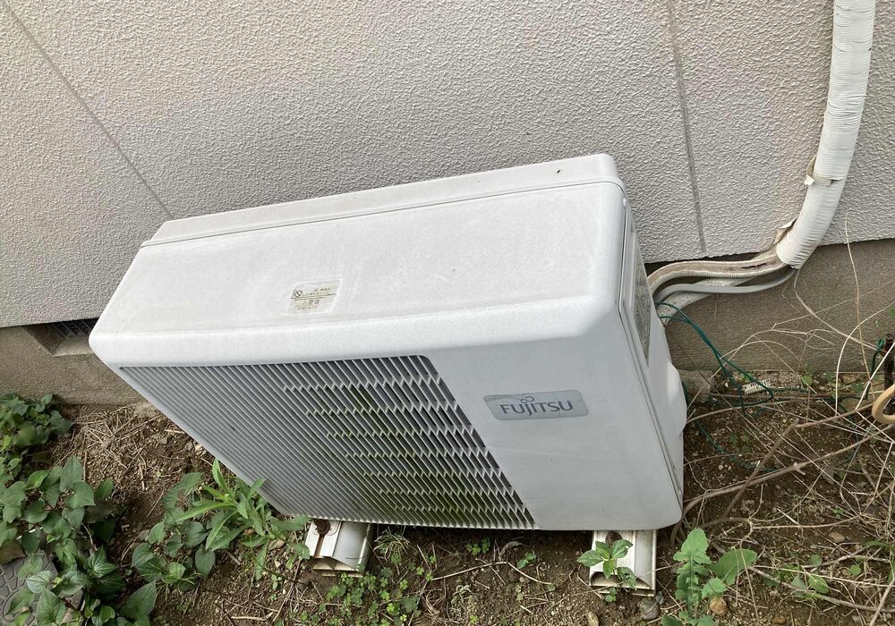 室外機施工前