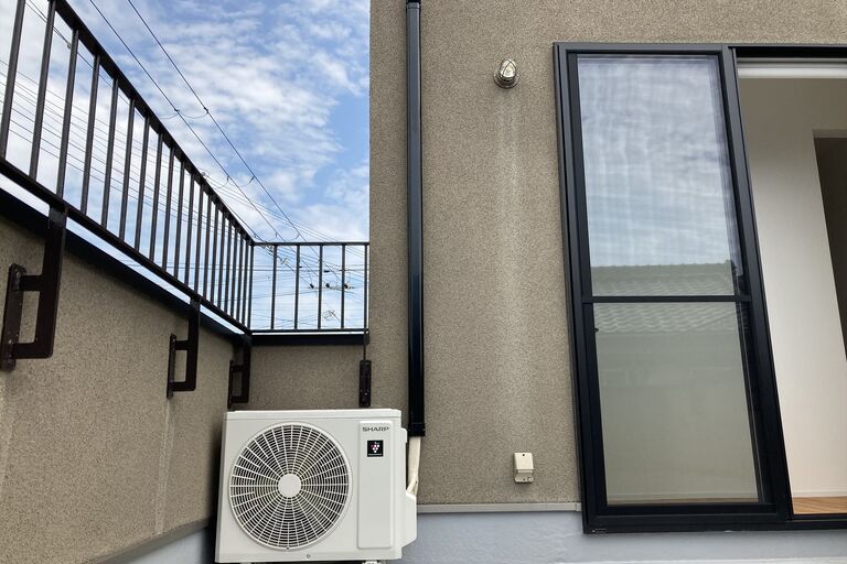 室外機　施工後