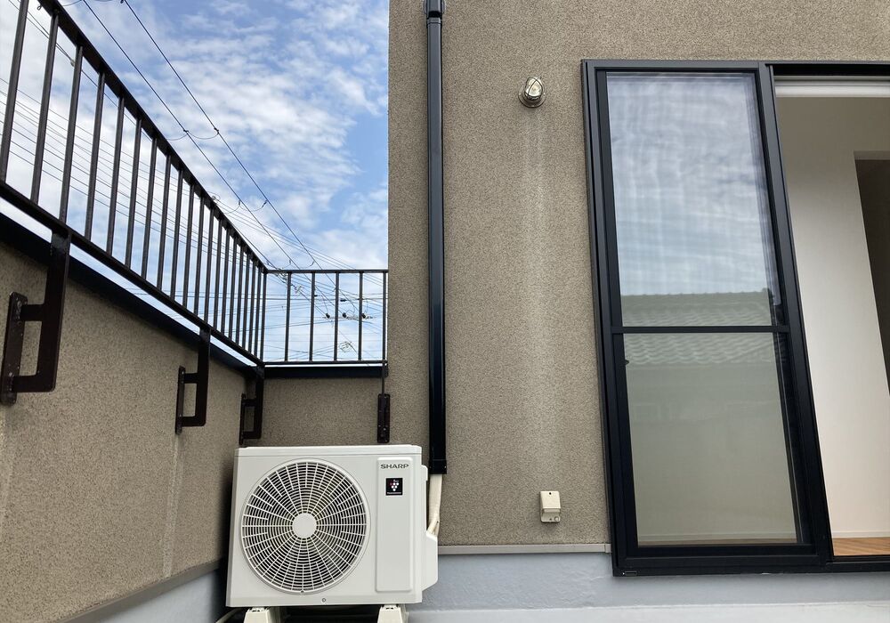 室外機　施工後