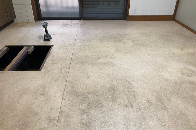 床補強前