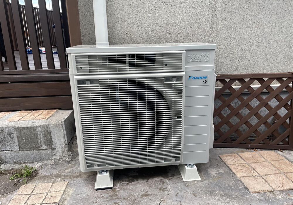 室外機　交換後