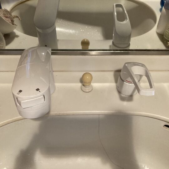 水栓取り替え後