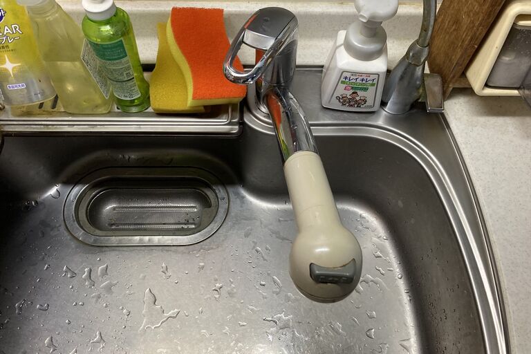 キッチン水栓交換前