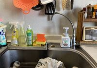 キッチン水栓交換中