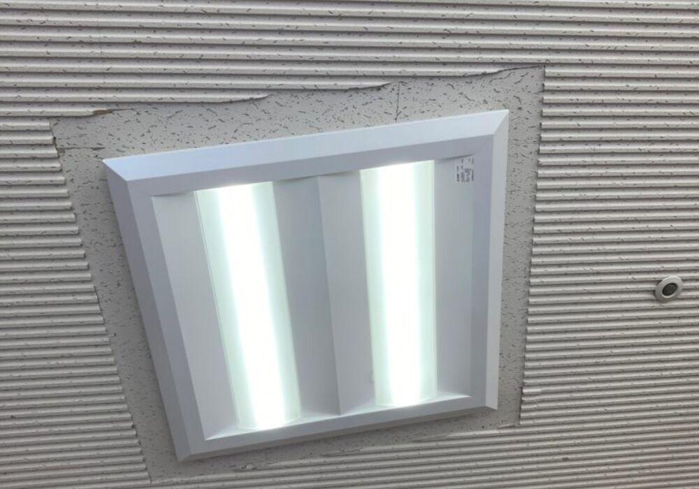LED照明取付後