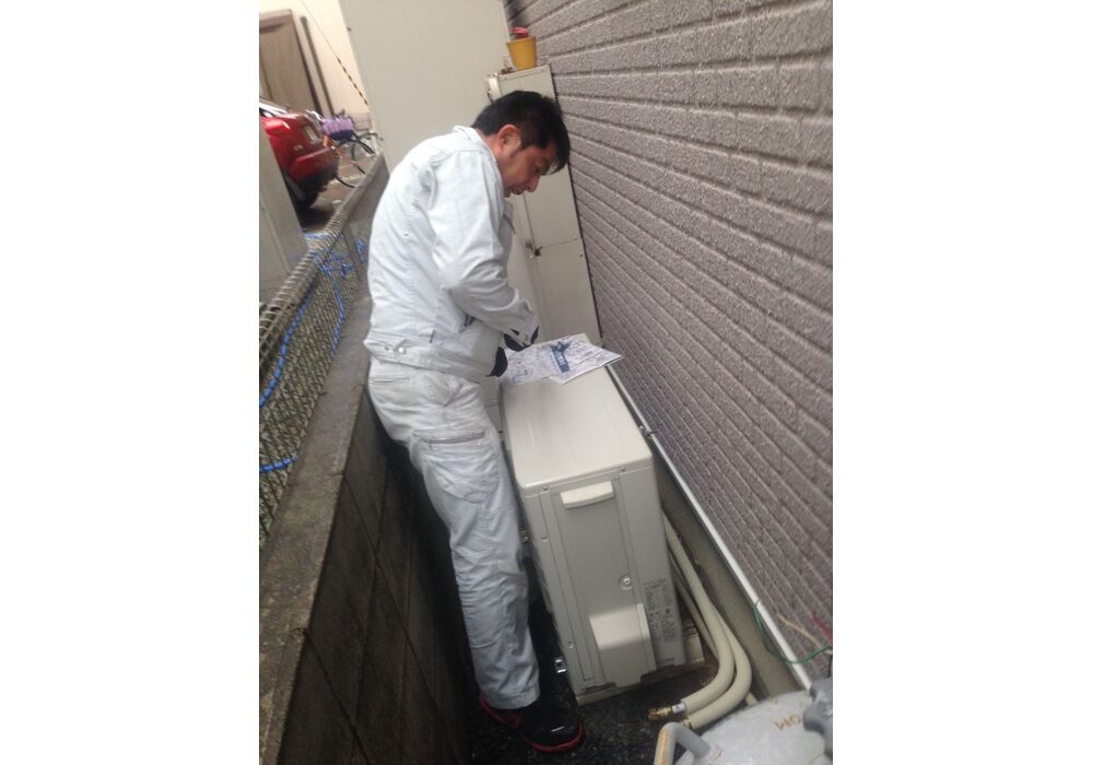 エコキュート室外機