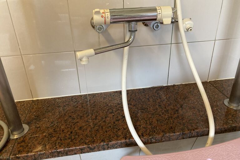 水栓工事前