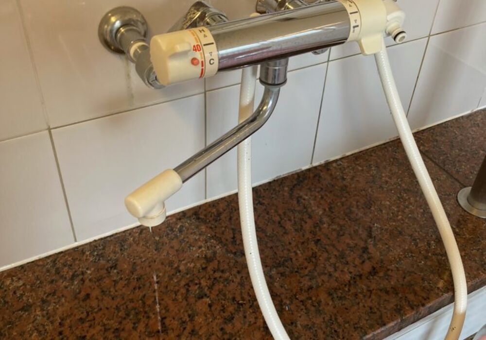 水栓工事前